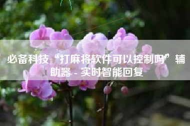 必备科技“打麻将软件可以控制吗”辅助器 - 实时智能回复