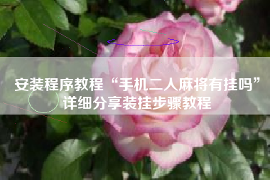 安装程序教程“手机二人麻将有挂吗”详细分享装挂步骤教程 安装程序教程“手机二人麻将有挂吗”详细分享装挂步骤教程