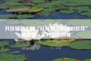 开挂辅助工具“旺旺拼三张辅助软件”辅助器 - 实时智能回复