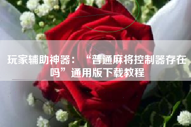 玩家辅助神器：“普通麻将控制器存在吗”通用版下载教程