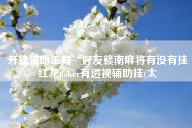 开挂辅助工具“好友赣南麻将有没有挂红龙poker有透视辅助挂(太 开挂辅助工具“好友赣南麻将有没有挂红龙poker有透视辅助挂(太