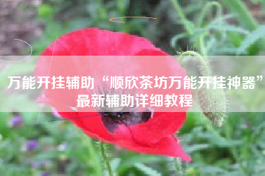 万能开挂辅助“顺欣茶坊万能开挂神器”最新辅助详细教程