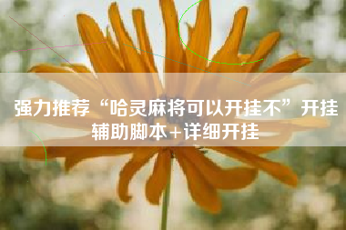 强力推荐“哈灵麻将可以开挂不”开挂辅助脚本+详细开挂 强力推荐“哈灵麻将可以开挂不”开挂辅助脚本+详细开挂