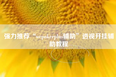 强力推荐“wepokerplus辅助”透视开挂辅助教程 强力推荐“wepokerplus辅助”透视开挂辅助教程