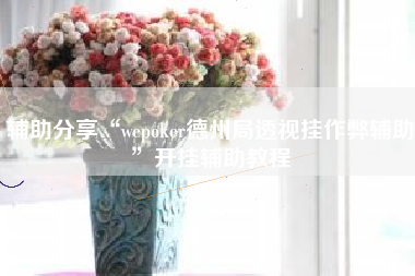 辅助分享“wepoker德州局透视挂作弊辅助”开挂辅助教程