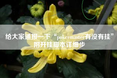 给大家通报一下“pokermaster有没有挂”附开挂脚本详细步 给大家通报一下“pokermaster有没有挂”附开挂脚本详细步