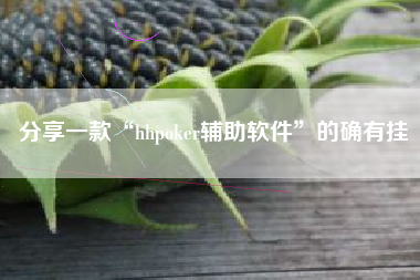 分享一款“hhpoker辅助软件”的确有挂