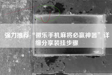 强力推荐“微乐手机麻将必赢神器”详细分享装挂步骤