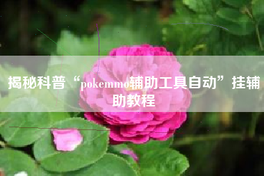 揭秘科普“pokemmo辅助工具自动”挂辅助教程
